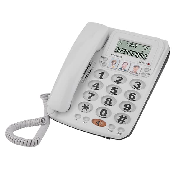 Høyttalertelefon nummerpresentasjon Hjem/kontor med fasttelefon