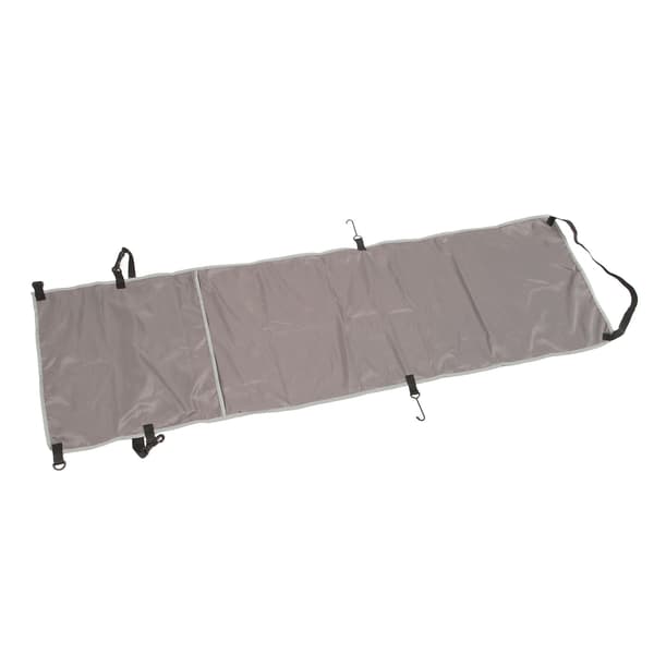 Ergonomic Airplane Footrest Hammock Adjustable Design for Improved Blood Circulation Grey Travel Accessories