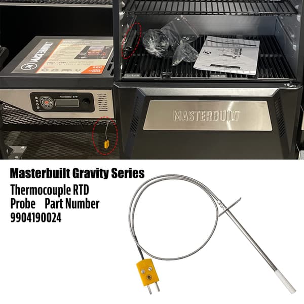 Masterbuilt Gravity Series 560 800 1050 Erstatningsdele Temperaturprobesæt til Grillrygere