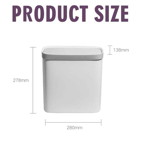 Creative Slim Trash Can Household Bathroom Bedroom Modern Simple Trash Can