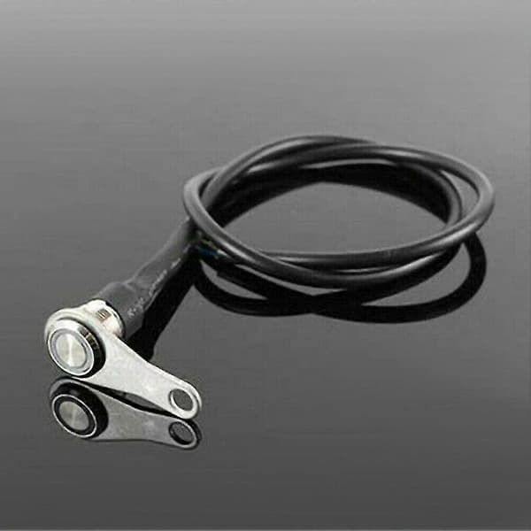 LED Motorsykkel ATV Scooter Frontlys Lampe Bryter Styre Montering Trykknapp