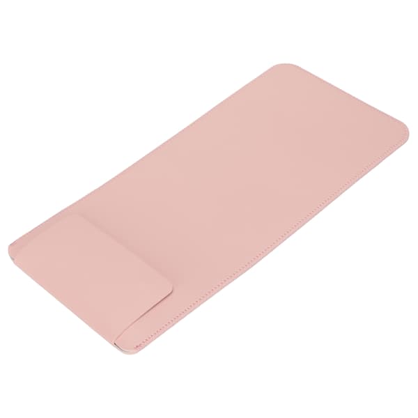 Wireless Keyboard Case in PU Leather, Portable, Shockproof, 30x14x1cm, Protective Case for Magic Keyboard 2 (Pink Blue)