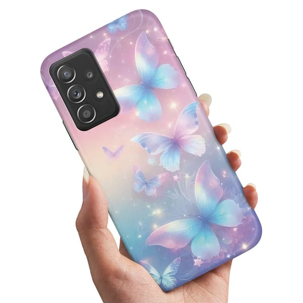 Samsung Galaxy A52/A52s 5G - Deksel/Mobildeksel Sommerfugler