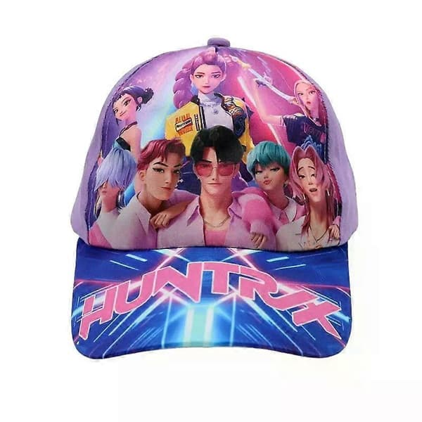 K-pop Piger Dæmon Baseballkasket Justerbar Snapback Solhat Børn A