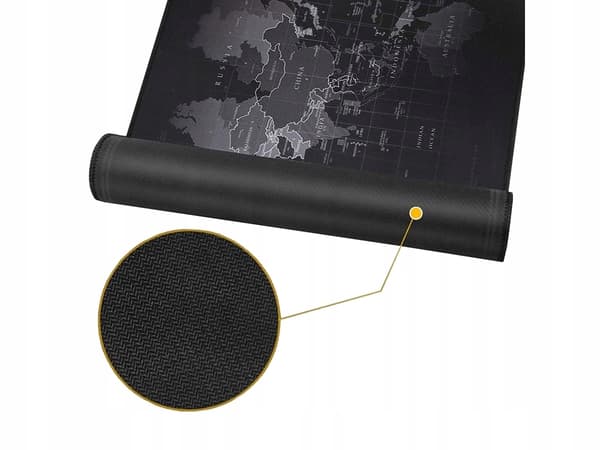 Pelihiirimatto LED-valolla – 90 x 40 cm