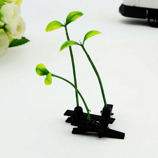 Sæt med 10 Hårspænder til Børn, Hårklemmer med Simulerede Planter, Farverige Håraccessories til Daglig Brug, Fester, Dates