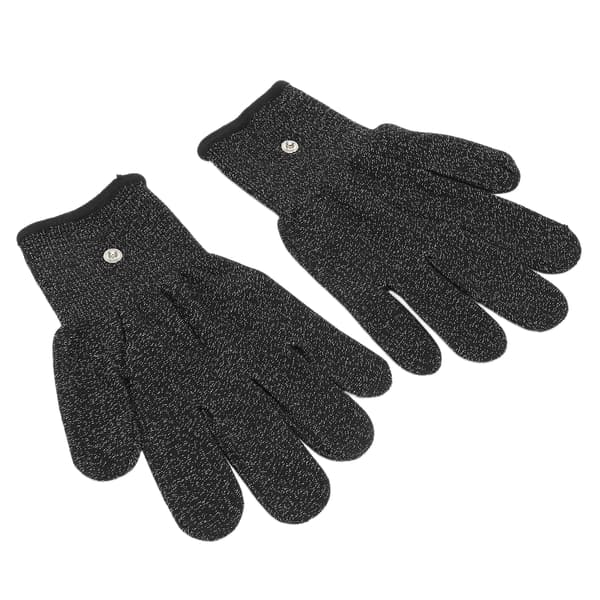 Electrode Gloves Electrotherapy Massager TENS Machine Antistatic Electrode Gloves (S 19cm 7.5 inch)