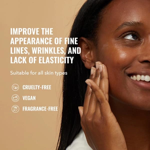 Mild Retinol Ansiktskrem - Retinol Nattkrem, reduserer effektivt fine linjer og rynker, inneholder.