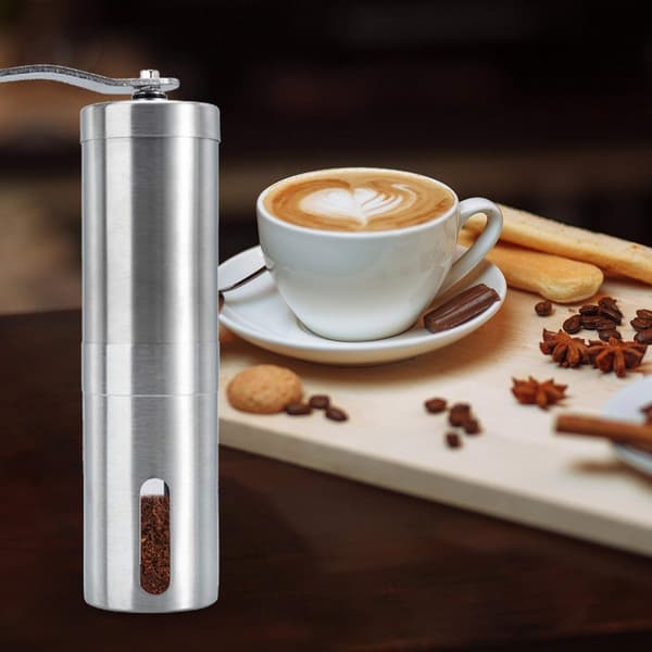 Kaffekvarn – rostfritt stål, justerbar, slitstark