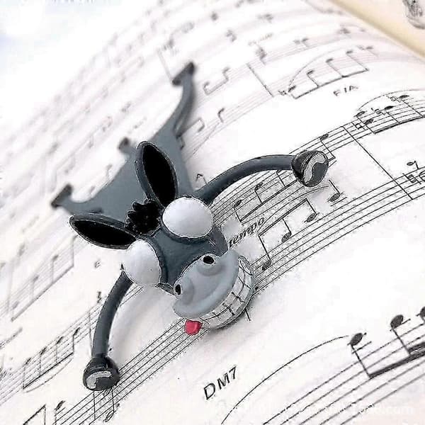 Safe Material Bookmarks, Practical and Portable, Lovely 3D Design, Easy to Carry and Use, Perfect as a Gift, Small Size z