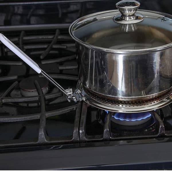 Varmespreder Reducer Flame Guard Simmer Plate, fortykket rustfrit stål til el- og gaskomfurer