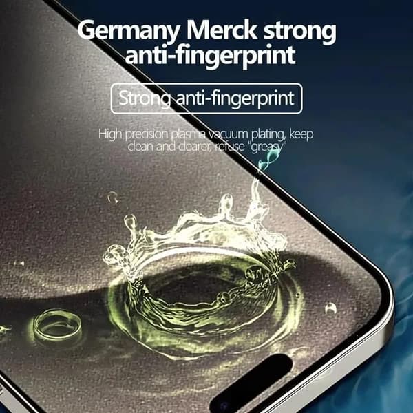 Flexible Front Screen Protector for iPhone 16 Pro Max, 3D Hydrogel Film Transparent TPU Touch Sensitive Fingerprint Unlock, High-Definition Screen