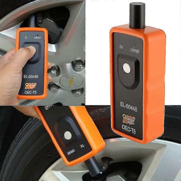 Barsinfi pol El-50448 Dæktryksnulstiller Tpms Nulstillingsværktøj Genindlæring Bilsensor til Dæktryk