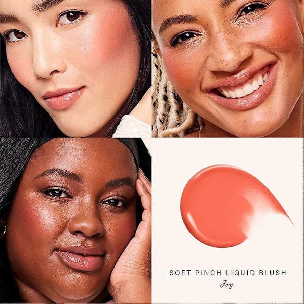 Flydende Blush - Happy, 7,5 ml, Transcendent, Opbyggelig Farve, Ny