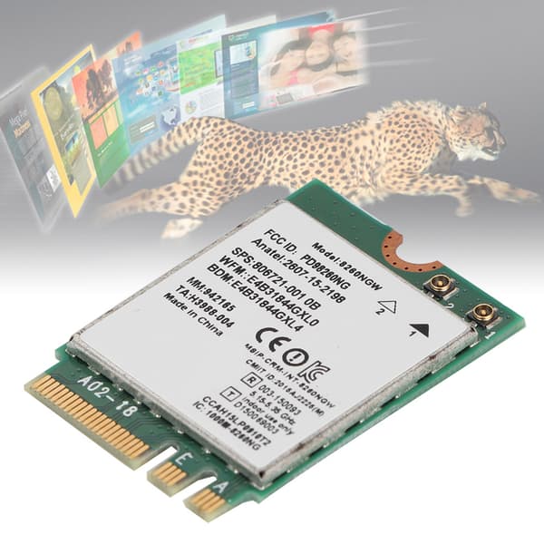 High-Speed Wireless AC Dual Band Network Card - 867 Mbps