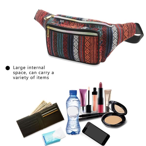 Boho Taljetasker Brysttaske Taljetaske