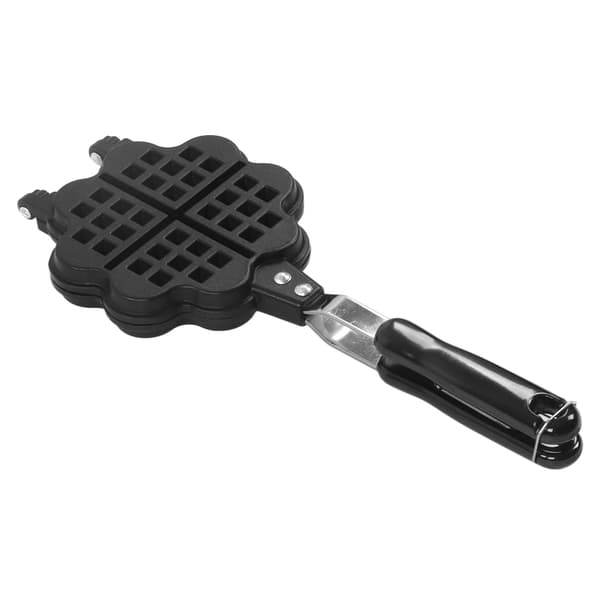 Double-sided Waffle Pan Flower Heart Shape Non-stick Waffle Iron Kitchen Baking Tool