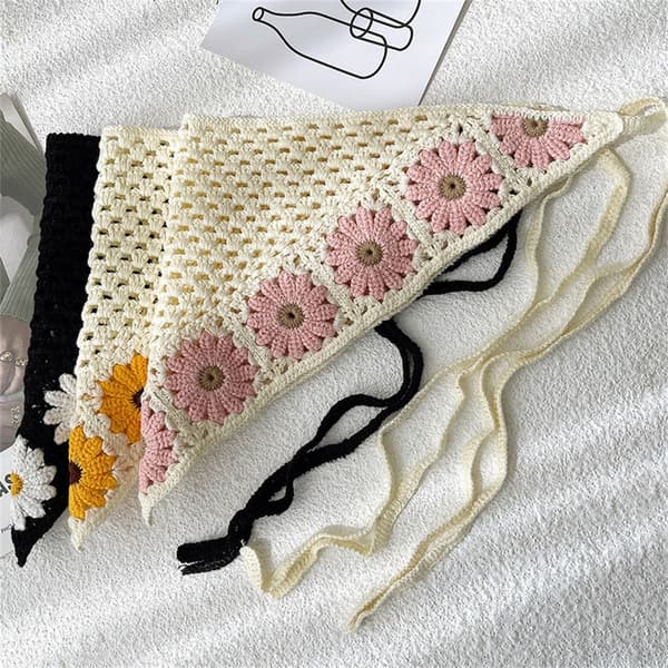 Kolmiokoukatut Bandana-hiuspannat