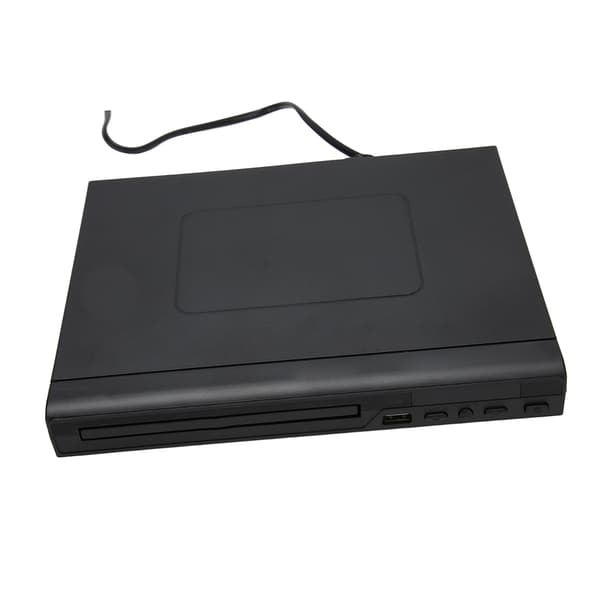 Mini HD DVD Player Built-in PAL NTSC USB 2.0 Interface Remote Control Home CD Player with RCA Cable for TV 110-240V EU Plug