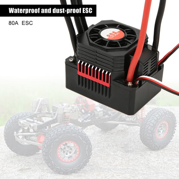 SURPASS 80A Vanntett Støvtett Elektronisk Hastighetsregulator ESC RC Tilbehør