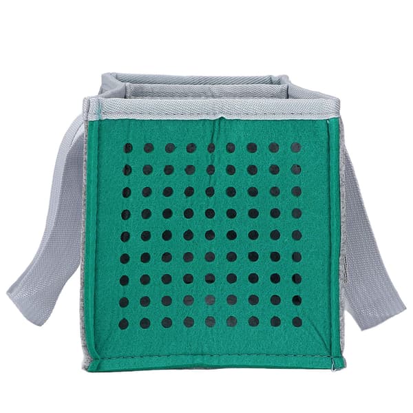 Portable Storage Bag Extra Space Felt Fabric Case for Toniebox Player Starter Set Sea Blue