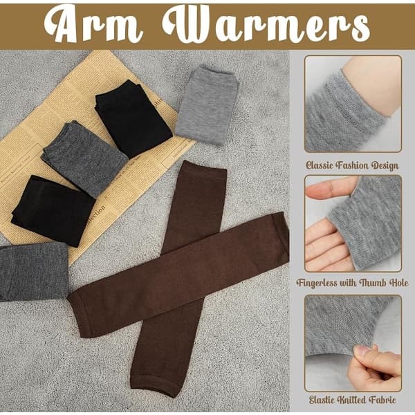 Armbånd - Unisex armbånd - 6 par tommelhull