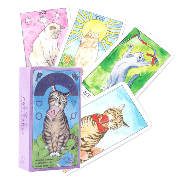 Pagan Cat Tarotkort - Miniudgave