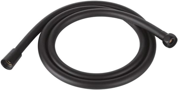 2M bruseslange, 360° drejelig eksplosionssikker PVC bruseslange, sort