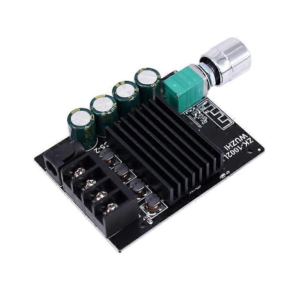 -1002L MINI Bluetooth 5.0 DC 5-24V Trådløst Digitalt Effektforstærker Stereo Kort 100Wx2 Bluetooth Forstærker