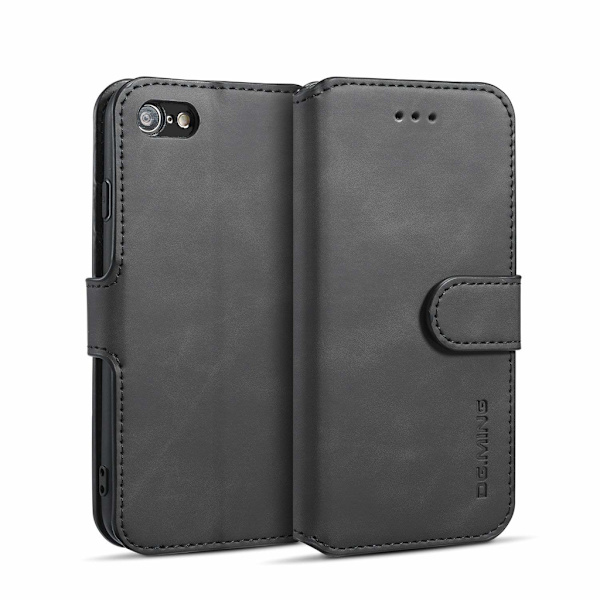 iPhone 7/8 Mobile Case PU Leather Black