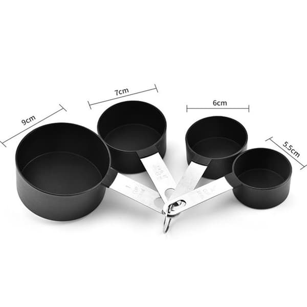 Innovative Measuring Cup and Spoon Set, Non-Toxic and Rust-Resistant Essential Kitchen Tools, Stackable Measuring Cups and Spoons