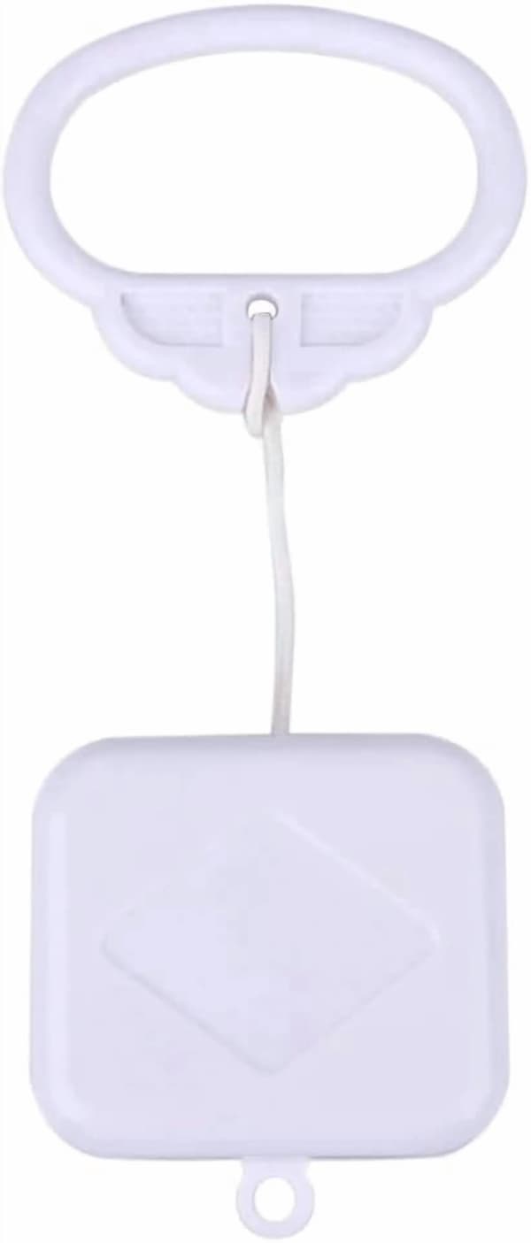 5 Pcs Pull String Music Box Waterproof Wind-up with Classic Lullaby Melody for Baby Crib and DIY Toys