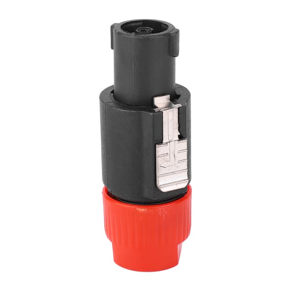 10 pcs NL4FC Audio Speaker Connector Waterproof 4 Pin Speakon Plug Cable Connector Red
