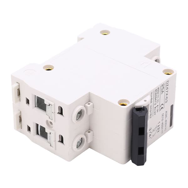 DZ47X 63 2P 25A 400V AC DC miniatyrbryter DIN-skinnemontering solcelleanlegg