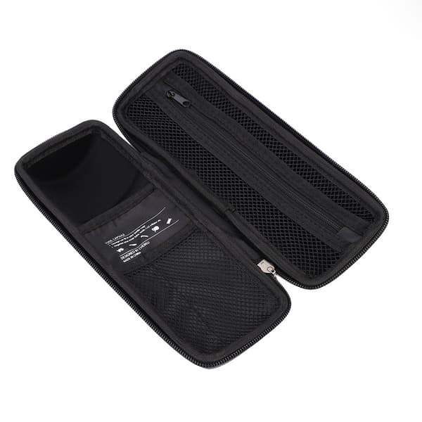 Portable Bicycle Repair Tool Kit with Hard Shell Case Carbon Fiber Black