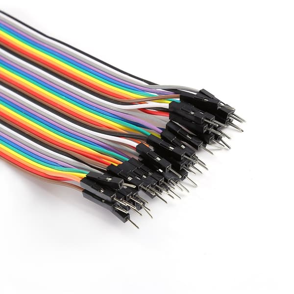 20 cm Farverig 40-bens Han til Han Aftagelig Fleksibel Kabel