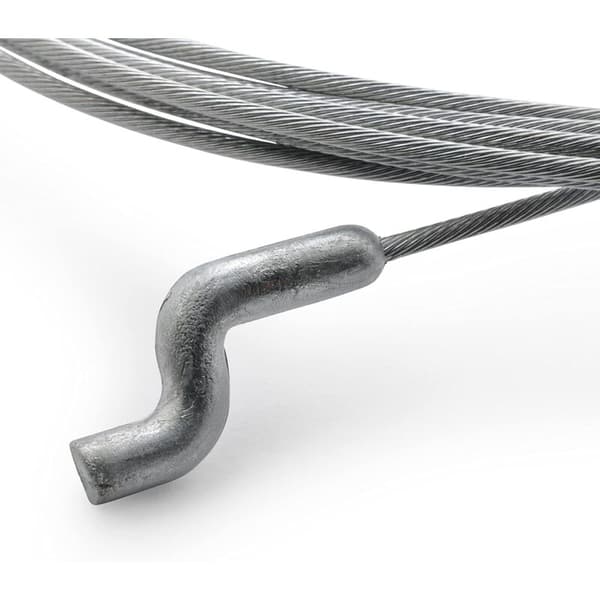 Flexible throttle cable Ø1 - metal, compact - for garden - 1 pc, 5 mm