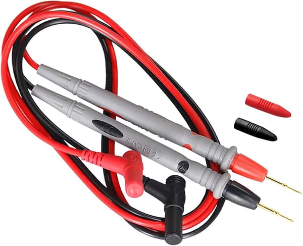 1000V 20A Multimeter, Testprobset, Silikonmultimeterkablar, 1m, Dubbelisolerade