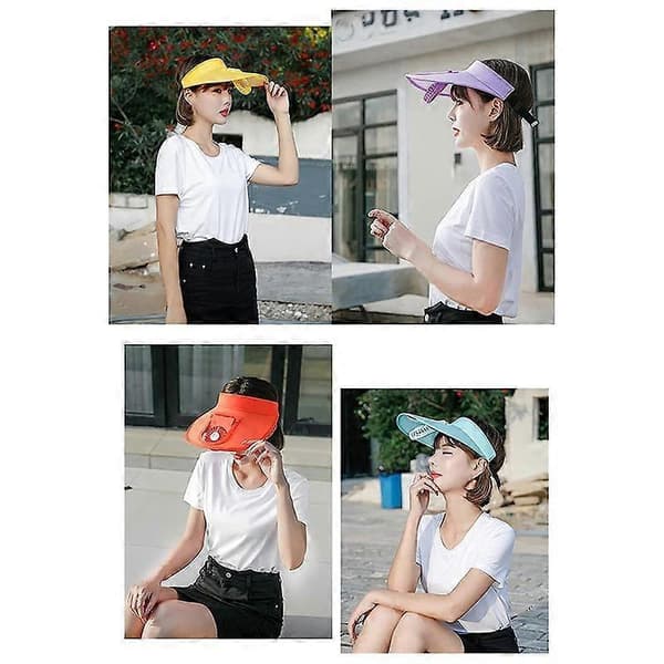 Sommer Ventilator Kølende Baseballkasket Unisex Golfhat Tom Top Ventilator Kasket Åndbar Solventilator Hat Solbeskyttelse