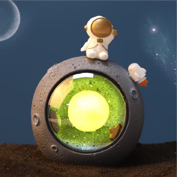 Galaxy Astronaut Creative Home Table Decoration Small Lamp Living Room