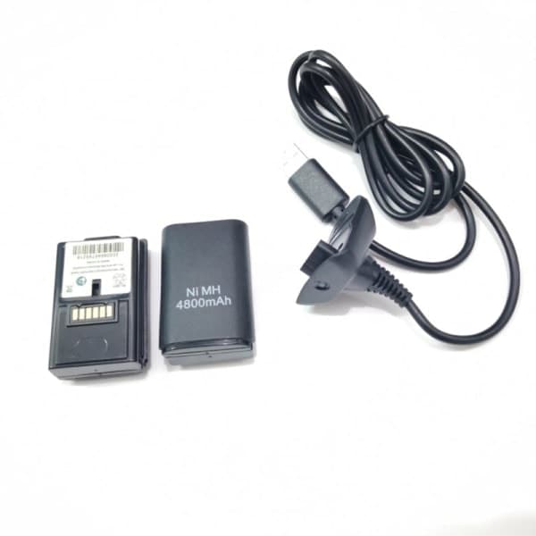 4800mAh batteripakke til Xbox360 trådløs controller Ni-MH batteri