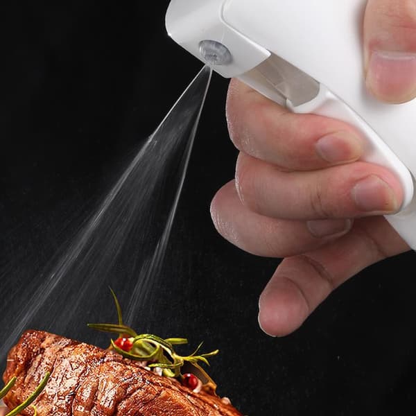2-Pack - Glass Oil Spray Bottle - 200 ml