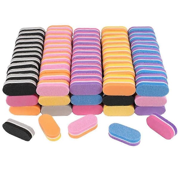 5-20 pcs Nail File Buffer Block Sanding Sponge Acrylic Nail Art Polishing Block