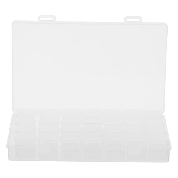 28 rutnät diamantmålning pärlor organizer DIY förvaringslåda
