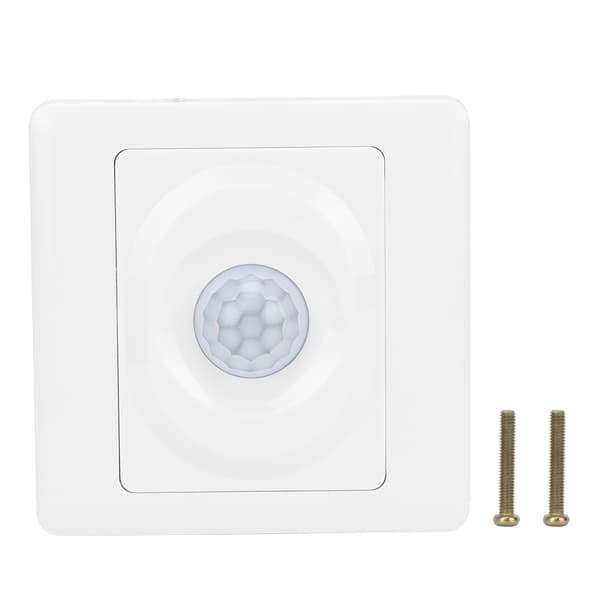 ABS High Sensitivity Adjustable Delay Infrared PIR Motion Sensor Control Switch AC 180-250V