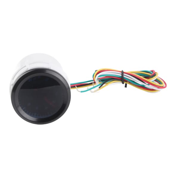 12V Universal 52mm/2in LED Turteller Måler Instrument Bilmodifikasjon