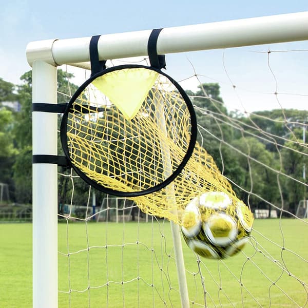 Nyttigt fodboldnet Fodboldtræningsnet Fodboldmålnetsnet Fodboldmålnetsnet til haven