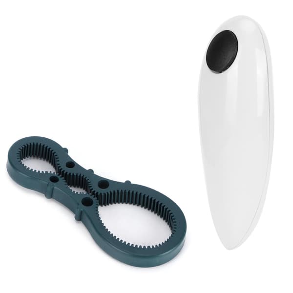 Automatic Electric Can Opener Manual Bottle Opener Kitchen Restaurant Tool