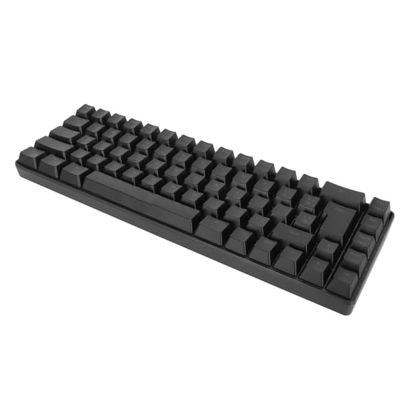 V200 Mechanical Gaming Keyboard Portable 68 Keys Wired RGB Backlit Keyboard for IBM PC Win98SE Black