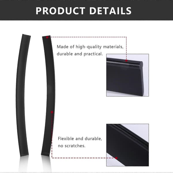 4 x Window Cleaner Rubber Squeegee for Kärcher WV50 WV2 280mm Replacement Cleaning Accessories